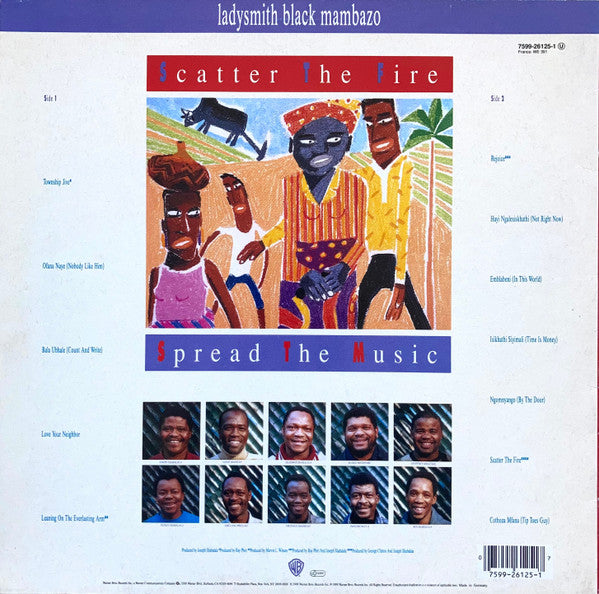 Ladysmith Black Mambazo : Two Worlds One Heart (LP, Album)