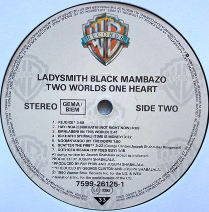 Ladysmith Black Mambazo : Two Worlds One Heart (LP, Album)