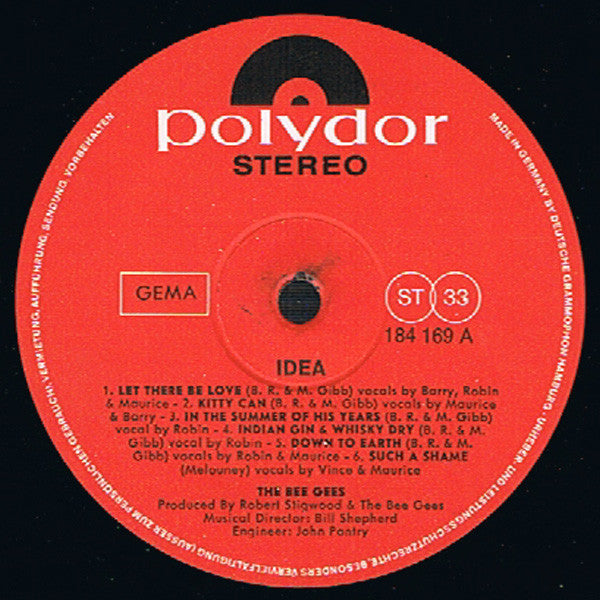 Bee Gees : Idea (LP, Album)