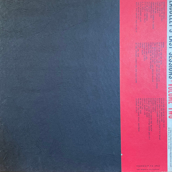 Leadbelly : Leadbelly's Last Sessions Volume Two (Box, Album + 2xLP)