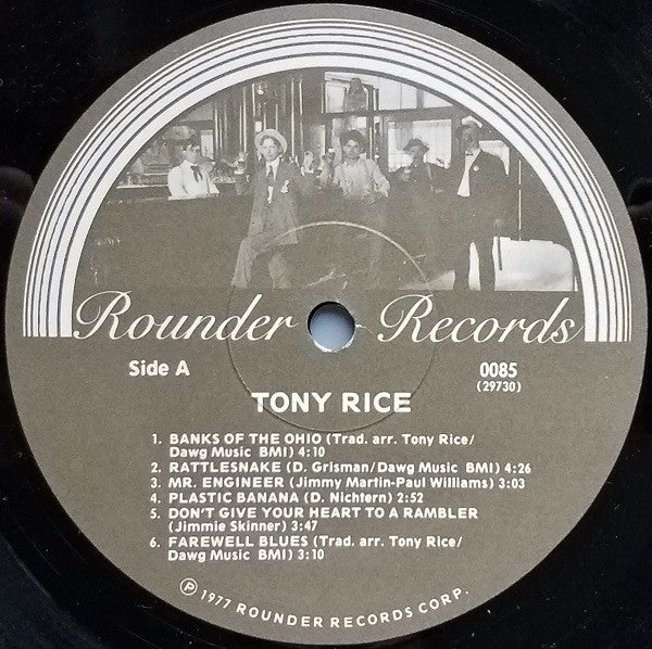 Tony Rice : Tony Rice (LP, Album)