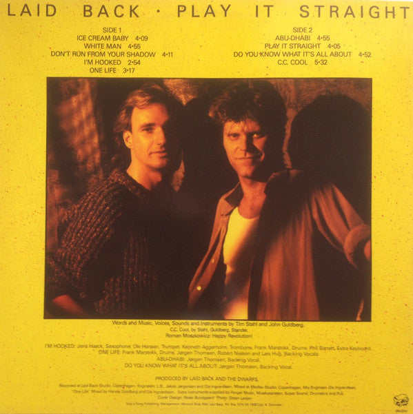 Laid Back : Play It Straight (LP, Album)