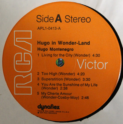 Hugo Montenegro : Hugo In Wonder-Land (LP, Album)