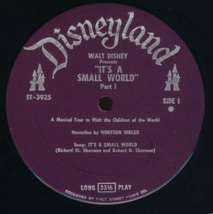 Unknown Artist : It's A Small World (LP, Album, RE, Wad)