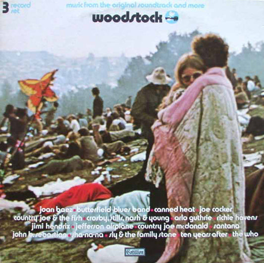 Various : Woodstock - Music From The Original Soundtrack And More (3xLP, Album, Aut)