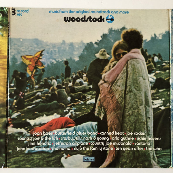 Various : Woodstock - Music From The Original Soundtrack And More (3xLP, Album, Aut)