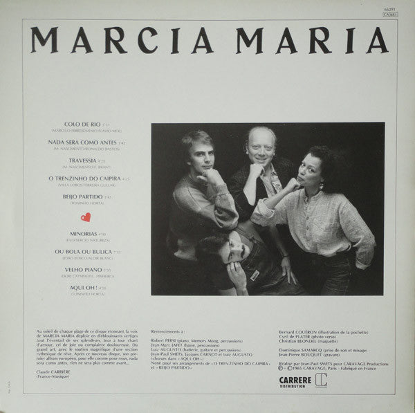Marcia Maria : Colo De Rio (LP, Album)