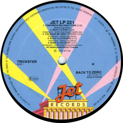 Trickster (6) : Back To Zero (LP, Album)