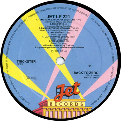 Trickster (6) : Back To Zero (LP, Album)