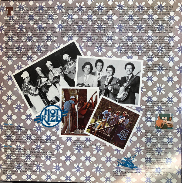 Hot Rize : Hot Rize (LP, Album, PRC)