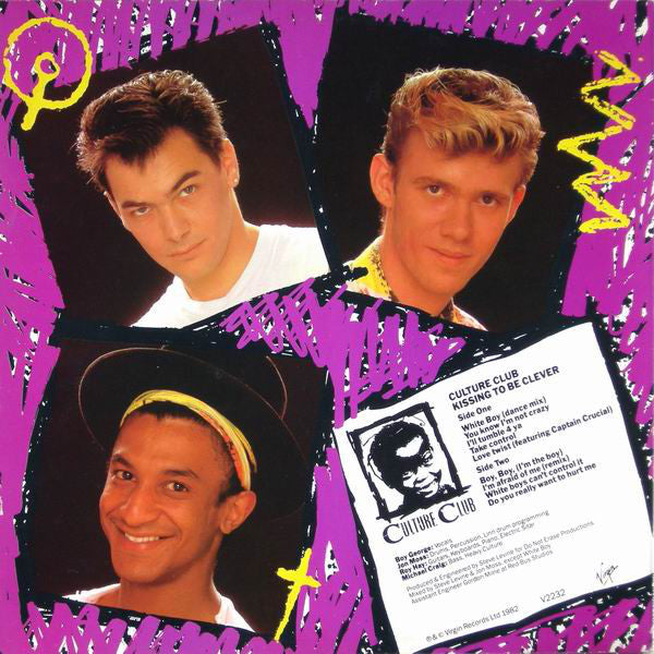 Culture Club : Kissing To Be Clever (LP, Album)