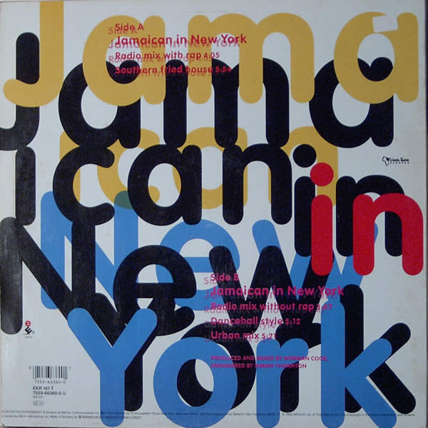 Shinehead : Jamaican In New York (12", Single)