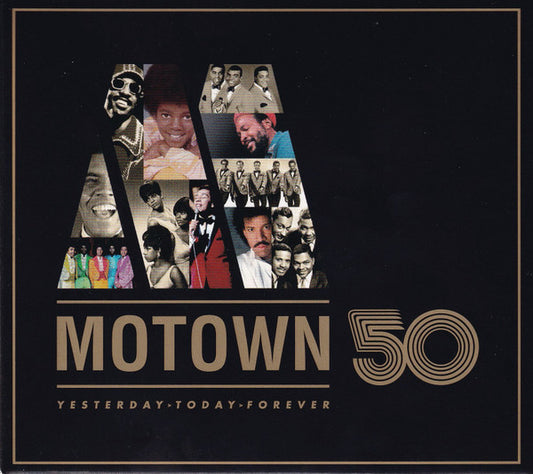 Various : Motown 50: Yesterday, Today, Forever (3xCD, Comp)