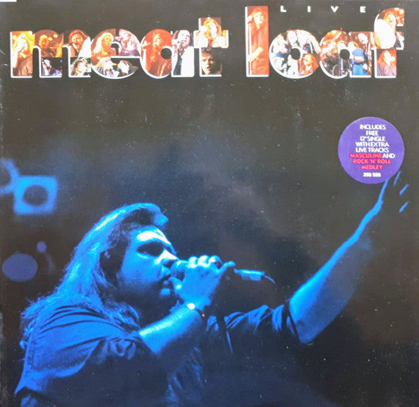 Meat Loaf : Meat Loaf Live (LP, Album + 12", Single)