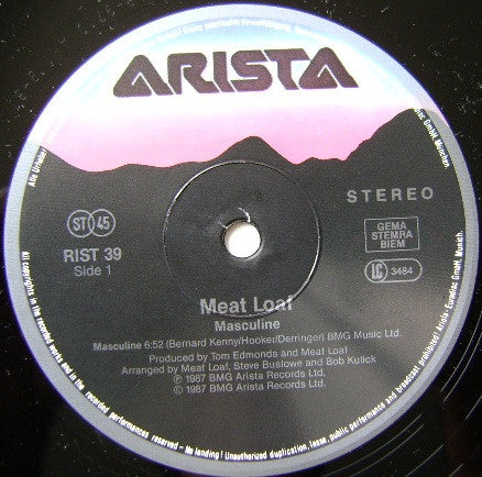 Meat Loaf : Meat Loaf Live (LP, Album + 12", Single)