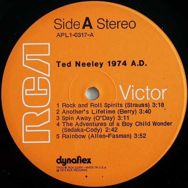 Ted Neeley : 1974 A.D. (LP, Album, Ind)