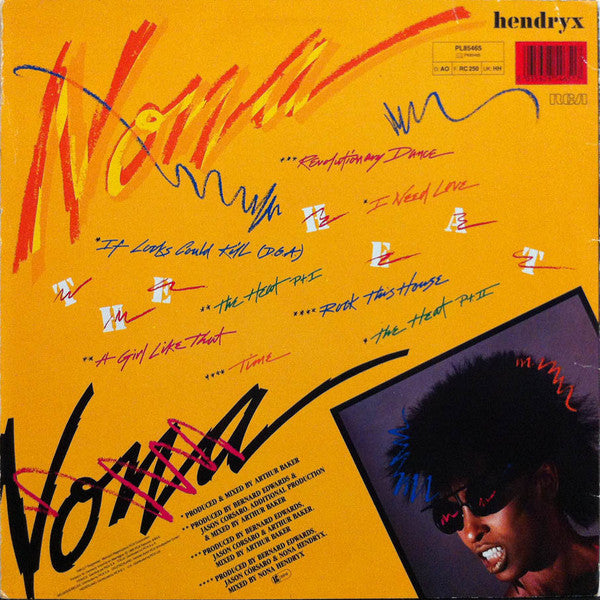 Nona Hendryx : The Heat (LP, Album)