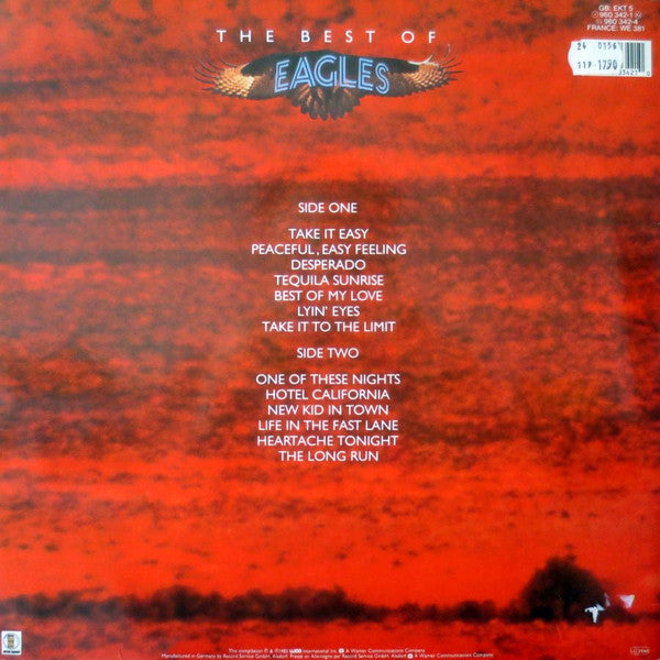 Eagles : The Best Of Eagles (LP, Comp)
