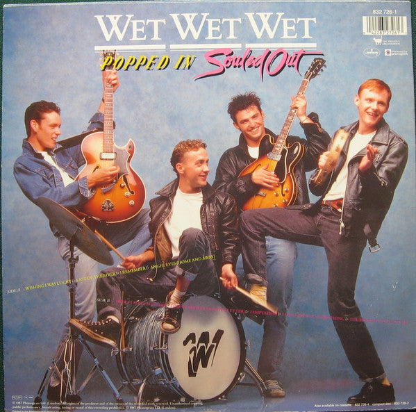 Wet Wet Wet : Popped In Souled Out (LP, Album)