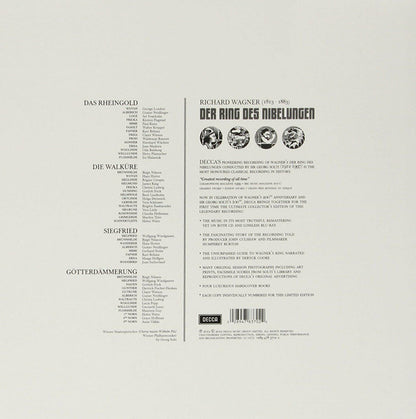 Richard Wagner / Georg Solti : Der Ring des Nibelungen (2xCD, Album, RE, RM + 4xCD, Album, RE, RM + 4xCD, )