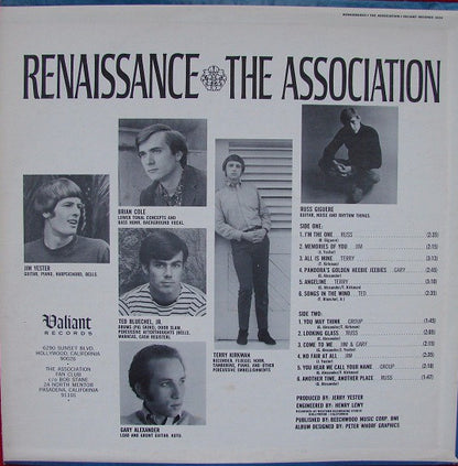 The Association (2) : Renaissance (LP, Album, Pit)