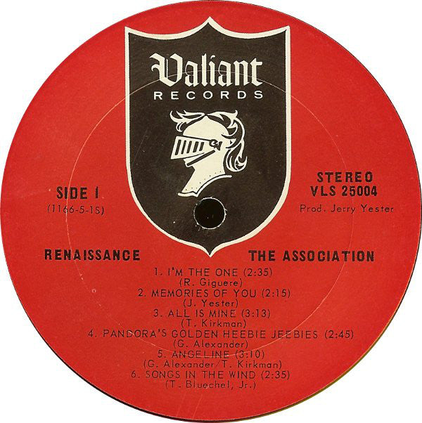 The Association (2) : Renaissance (LP, Album, Pit)