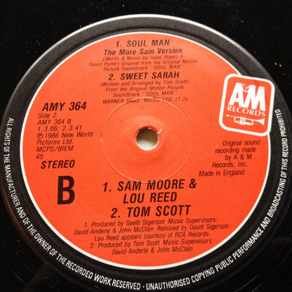 Sam Moore & Lou Reed : Soul Man (12")