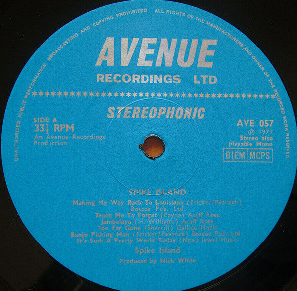 Spike Island : Spike Island (LP, Album, M/Print)