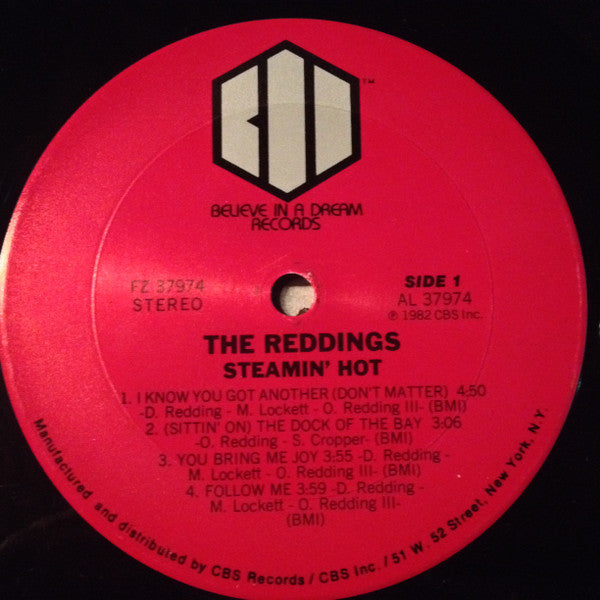 The Reddings : Steamin' Hot (LP, Album)