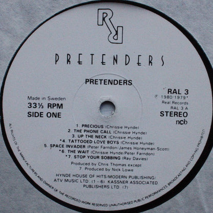 The Pretenders : Pretenders (LP, Album)