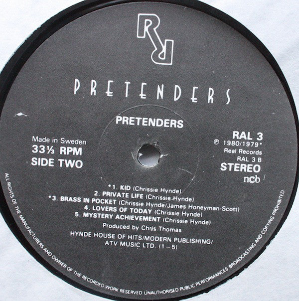 The Pretenders : Pretenders (LP, Album)