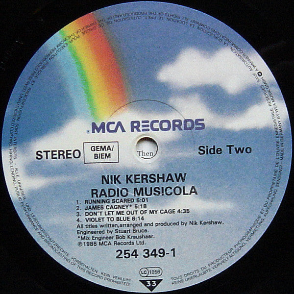 Nik Kershaw : Radio Musicola (LP, Album)