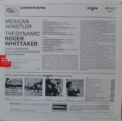 Roger Whittaker : Mexican Whistler (The Dynamic Roger Whittaker) (LP, Album, RE)