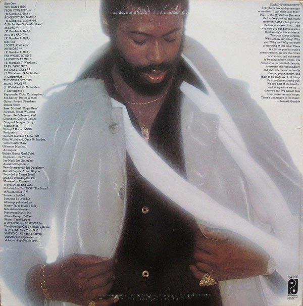 Teddy Pendergrass : Teddy Pendergrass (LP, Album, San)