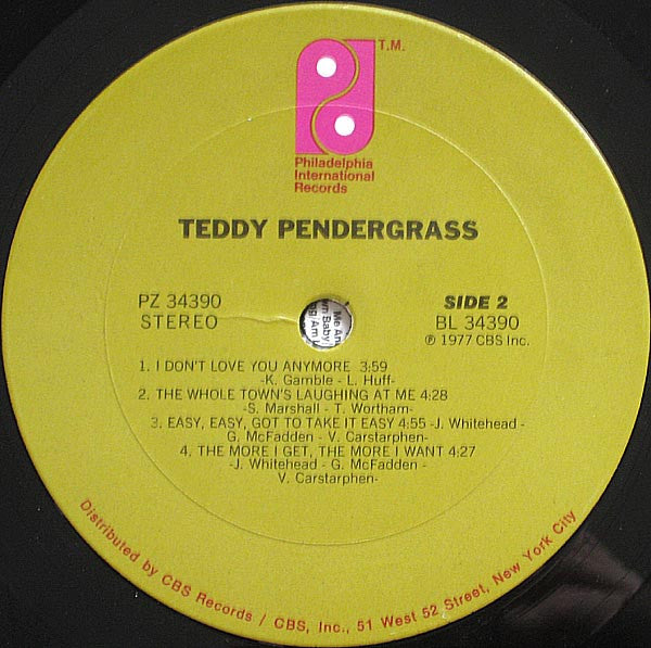 Teddy Pendergrass : Teddy Pendergrass (LP, Album, San)