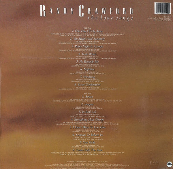 Randy Crawford : The Love Songs (LP, Comp)