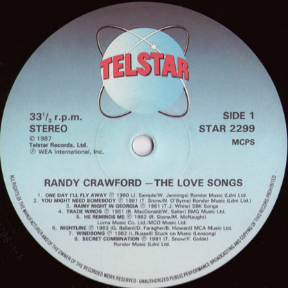 Randy Crawford : The Love Songs (LP, Comp)