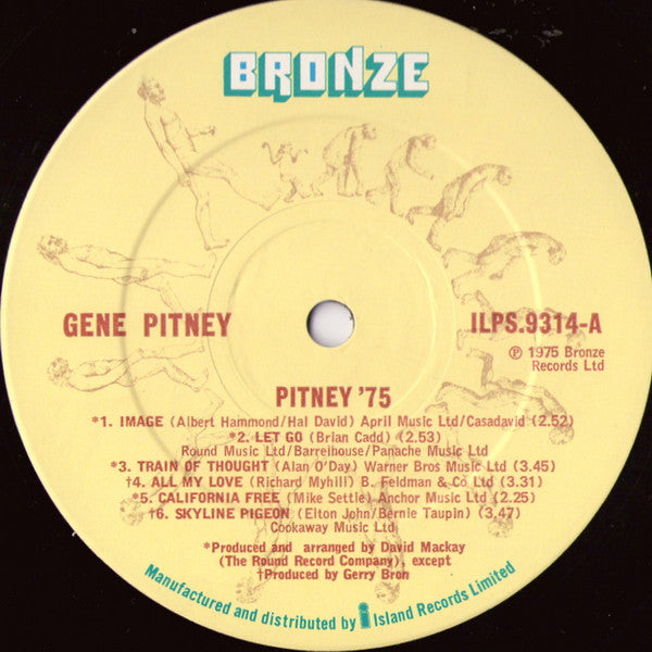 Gene Pitney : Pitney '75 (LP, Album)