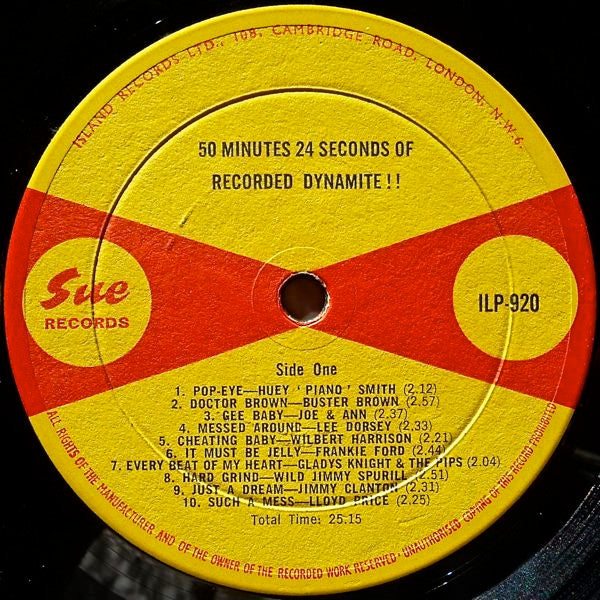 Various : 50 Minutes 24 Seconds Of Recorded Dynamite! (LP, Comp)