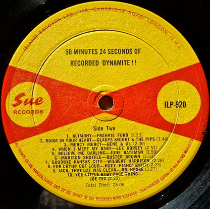 Various : 50 Minutes 24 Seconds Of Recorded Dynamite! (LP, Comp)