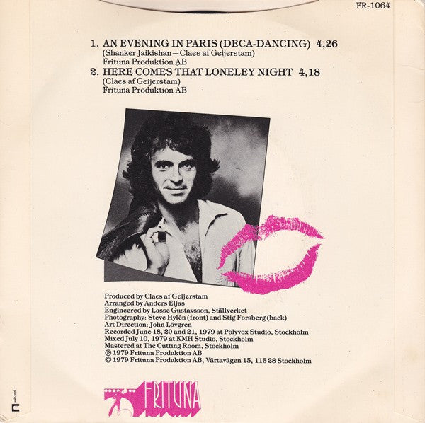 Clabbe : An Evening In Paris (Deca-Dancing) (7")