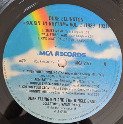 Duke Ellington & The Jungle Band (2) : Duke Ellington "Rockin' In Rhythm" Vol. 3 (1929-1931) (LP, Comp, RE)