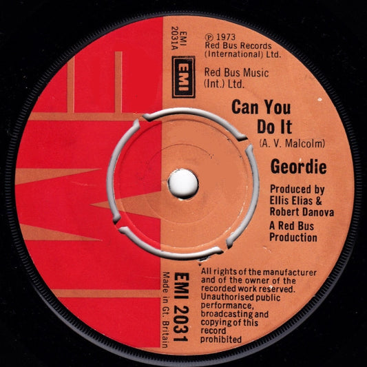 Geordie : Can You Do It (7", Single)
