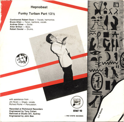 The Dynamic Hepnotics : Hepnobeat! (7", Single)