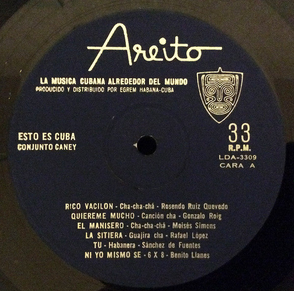 Conjunto Caney : Musica De Cuba (LP, Album, Dar)