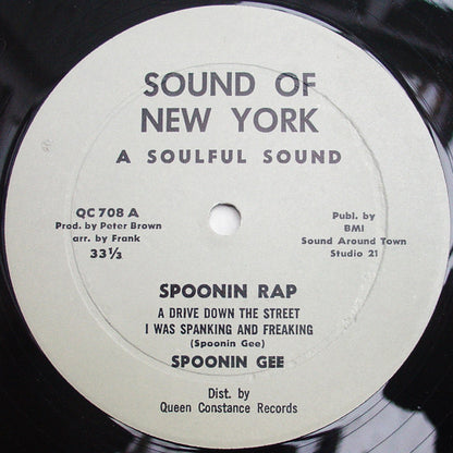 Spoonie Gee : Spoonin Rap (12", Gra)