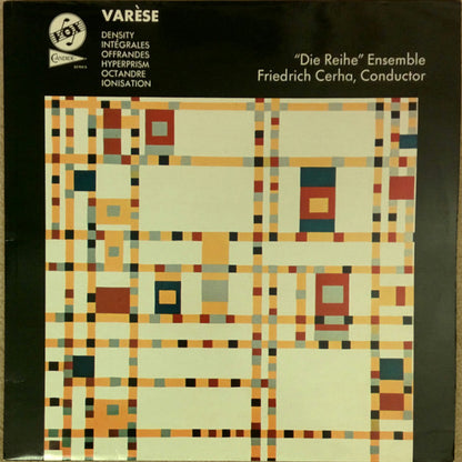 Edgard Varèse, Friedrich Cerha, Ensemble "die reihe", Wien : Density / Intégrales / Offrandes / Hyperprism / Octandre / Ionisation (LP, Album)