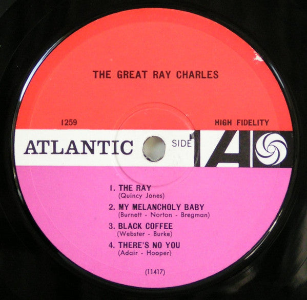 Ray Charles : The Great Ray Charles (LP, Album, Mono)
