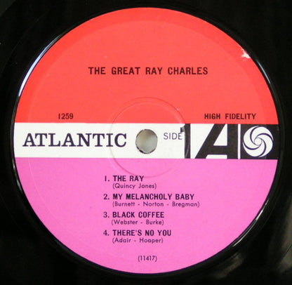 Ray Charles : The Great Ray Charles (LP, Album, Mono)