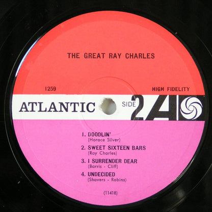 Ray Charles : The Great Ray Charles (LP, Album, Mono)